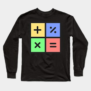 Maths day costume idea for kids Long Sleeve T-Shirt